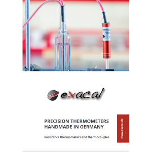 eXacal Precision Thermometers Handmade in Germany